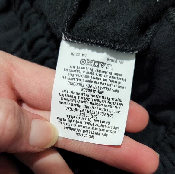 NWOT RARE BLESSTHEFALL Logo Retro Sweatpants Metalcore Band Merch Unisex - Picture 9 of 9